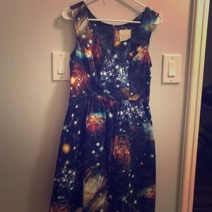 Modcloth Galaxy Dress